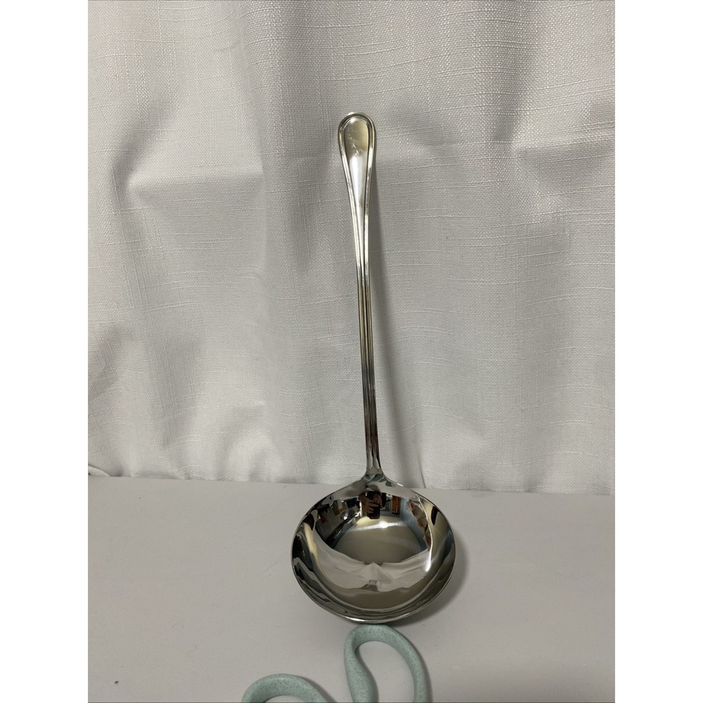 Acopa Edgeworth 18/8 Stainless Steel Heavy Duty 4oz Ladle Silver 12in